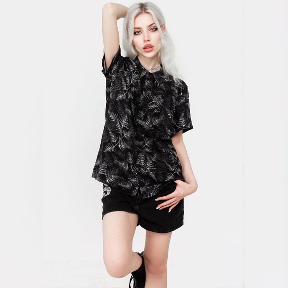 Disturbia Tops - Disturbia Bracken Short Sleeve Unisex Shirt